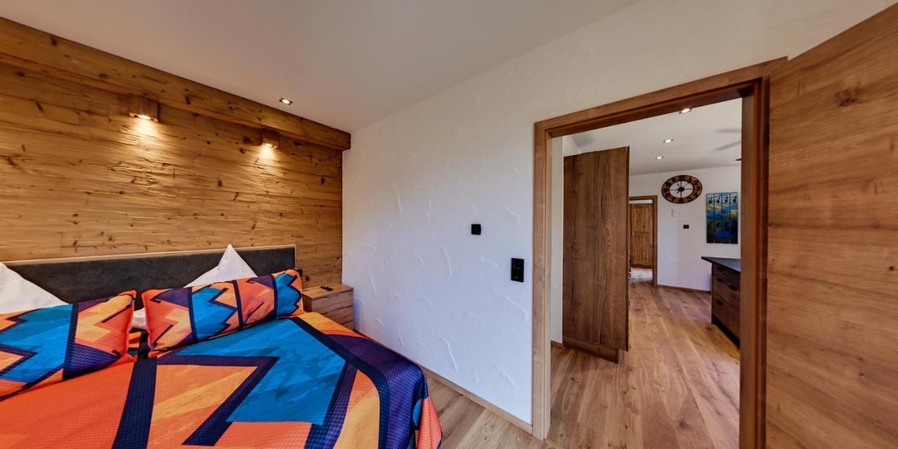 Luxus Ferienwohnung Chalet Seenaehe Schalkenmehren Bagian luar foto